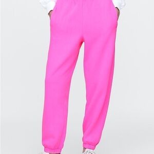 GAP Bright Hot Pink Jogger Track Pants